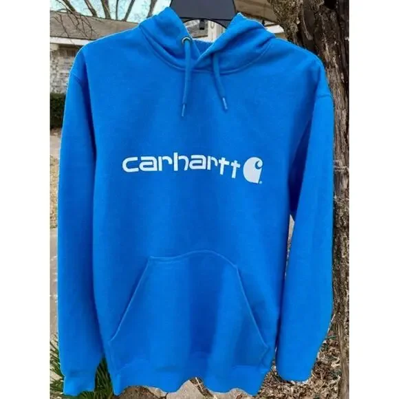 Carhartt Men's Blue Sweatshirt Size Small Model TS0074-M - Picture 1 of 9